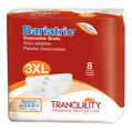 Incontinence Brief Tranquility® Bariatric Adult 3X-Large Unisex Disposable Heavy Absorbency