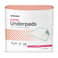 Disposable Underpad McKesson Super Fluff / Polymer Moderate Absorbency