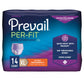 Absorbent Underwear Prevail® Per-Fit® Pull On with Tear Away Seams Adult Female Disposable Moderate Absorbency