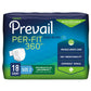 Incontinence Brief Prevail® Per-Fit 360°™ Adult Unisex Disposable Heavy Absorbency