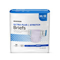 Incontinence Brief McKesson Ultra Plus Stretch Adult Unisex Disposable Heavy Absorbency