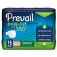 Incontinence Brief Prevail® Per-Fit 360°™ Adult Unisex Disposable Heavy Absorbency
