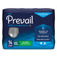 Absorbent Underwear Prevail® Daily Underwear Pull On with Tear Away Seams Adult Male Disposable Heavy Absorbency