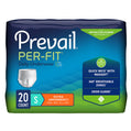 Absorbent Underwear Prevail® Per-Fit® Extra Pull On with Tear Away Seams Adult Unisex Disposable Heavy Absorbency