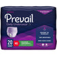 Absorbent Underwear Prevail® Daily Underwear Pull On with Tear Away Seams Adult  Female Disposable Heavy Absorbency