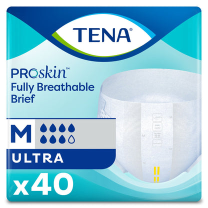 Incontinence Brief TENA ProSkin™ Ultra Adult Unisex Disposable Heavy Absorbency